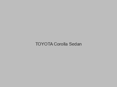 Kits electricos económicos para TOYOTA Corolla Sedan